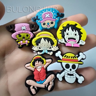 ภาพขนาดย่อของสินค้าCrocs Jibbitz Pins กระดุม ONE PIECE หลากสีสัน สําหรับรองเท้า DIY