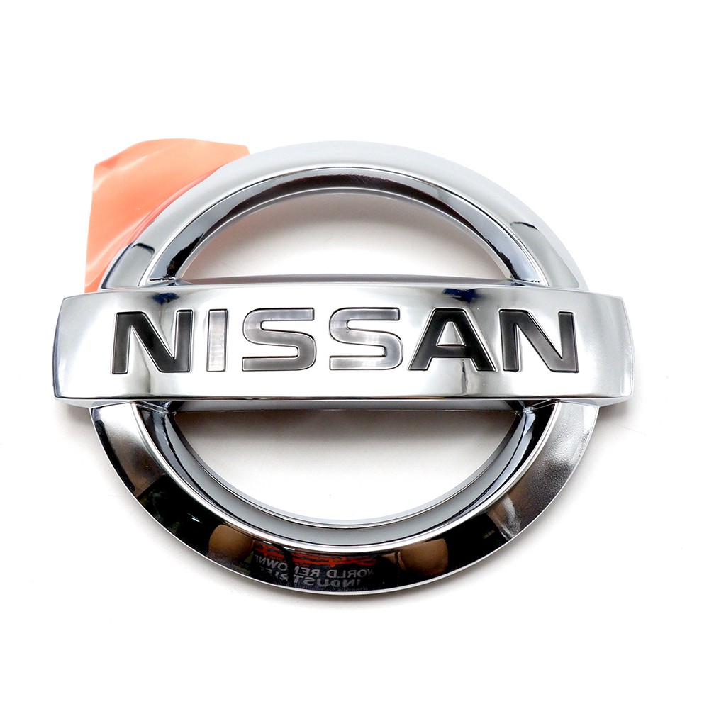 โลโก้-หน้ากระจัง-ตรานิสสัน-แท้-โครเมี่ยม-nissan-d22-navara-frontier-ปี1997-2005