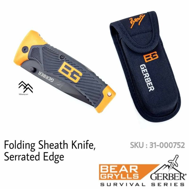 มีด-gerber-bear-grylls-แท้-รุ่น-folding-sheat-มีดเข้าป่าที่ถูกออกแบบโดยนักผจญภัยชื่อดัง