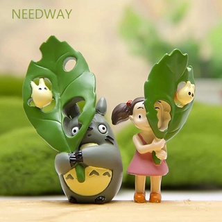 ภาพหน้าปกสินค้าตุ๊กตาฟิกเกอร์ My Neighbor Totoro Ghibli Totoros ขนาดเล็กของสะสมสําหรับตกแต่งสวน ที่เกี่ยวข้อง