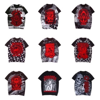 แฟชั่นที่นิยม flocking การออกแบบเสื้อยืดคอกลมสําหรับผู้ชายส่ง rondom ck.