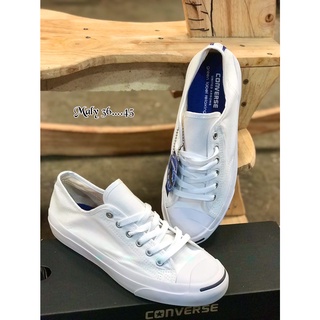 Converse jack blue lable รองเท้าผ้าใบผูกเชือกพร้อมกล่อง