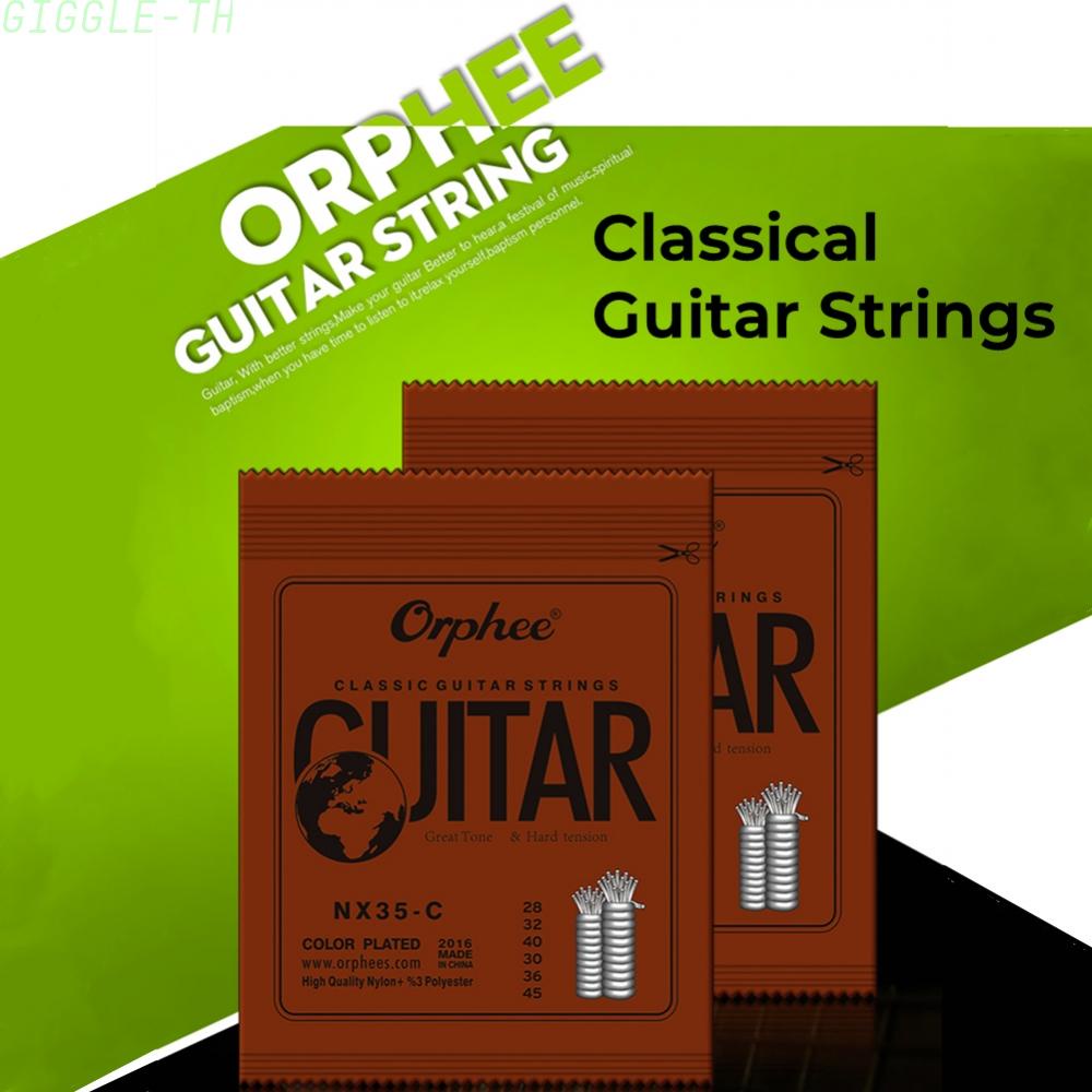 [ Ready Stock ]Orphee Classical Guitar Strings NX Series Silver Plated