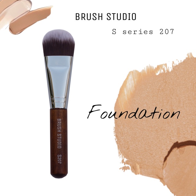 brush-studio-s-series-207-foundation-brush-แปรงลงรองพื้นทรงแบน
