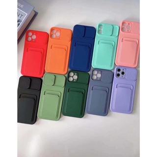 เคส ปิดกล้องข้างหลังใส่การ์ดได้ ViVO Y11 Y12 Y15 Y17 Y12A Y12S Y200 Y20S Y20 Y21 Y33A Y21T Y21S