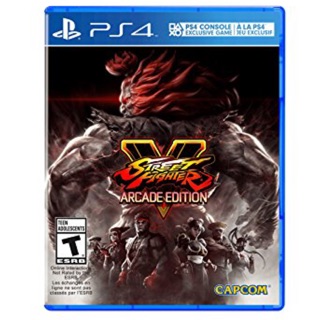 แผ่นเกมส์ PS4 : Street Fighter 5 Arcade Edition