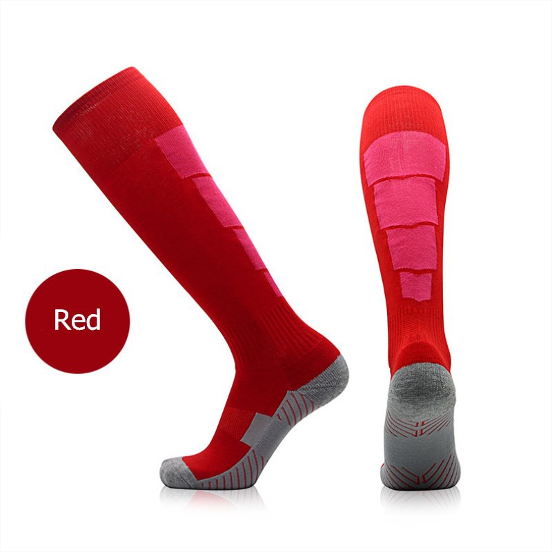 ภาพสินค้าถุงเท้ากีฬากลางแจ้ง บาสเกตบอล ฟุตบอลยาว ถุงเท้ากีฬาสำหรับวิ่งกีฬา Men Anti-Slip Football Socks Breathable Sports Sock จากร้าน simpletch บน Shopee ภาพที่ 3