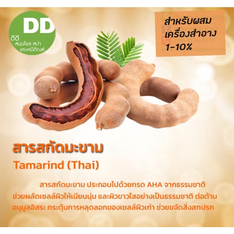 สารสกัดมะขาม-tamarind-extract-สารสกัดสมุนไพร-สำหรับผสมเครื่องสำอาง