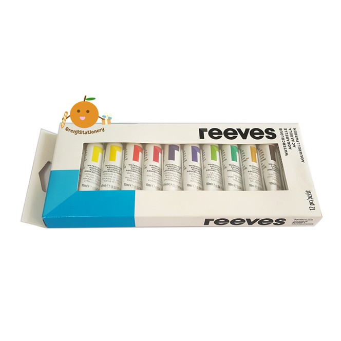 สีน้ำ REEVES Water Color รีฟ 12 สี | Shopee Thailand