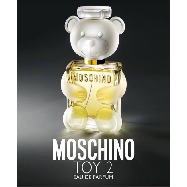 น้ำหอม-moschino-toy-2-หมีขาว-edp100-ทักแชทเช็คสต๊อกก่อนนะ