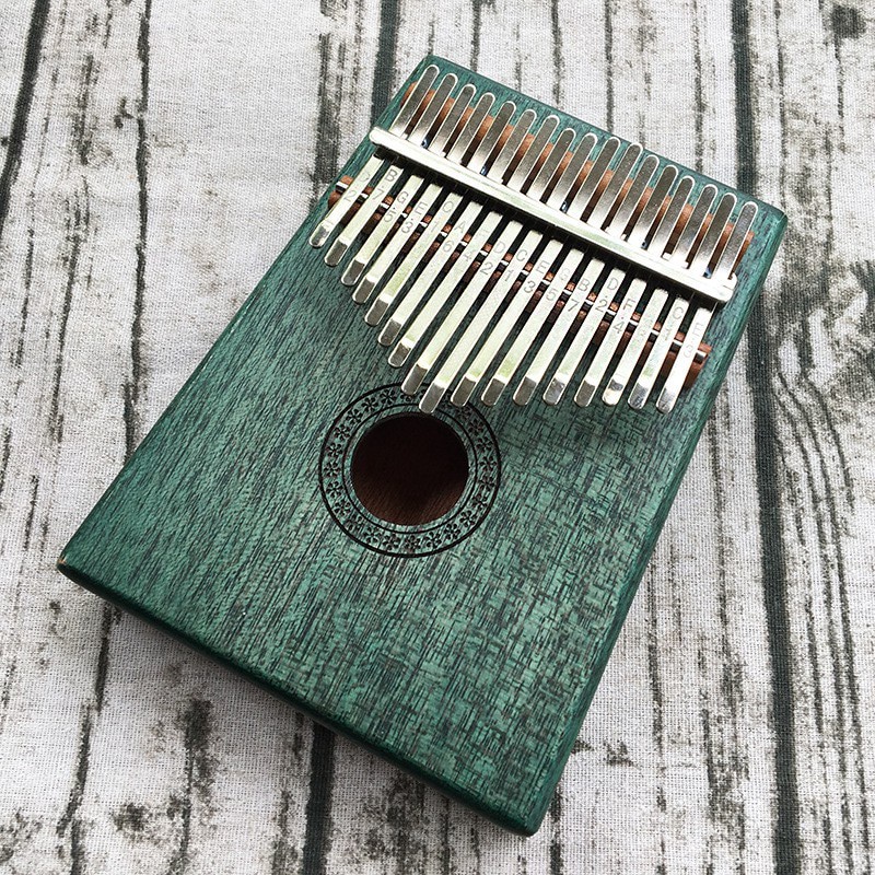 cod-kalimba-17-keys-thumb-piano-tune-c-solid-mahogany-wood-birthday-gift-with-12-free-zodiac-necklace-gemini-cancer-scorpio-aries-saggitarius-leo-nekclace-gift