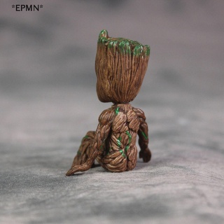Epmn โมเดลตุ๊กตาฟิกเกอร์ Guardians Of The Galaxy Tree Man ขนาด 6 ซม. ของเล่นสําหรับเด็ก