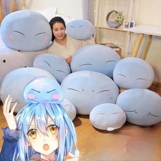 ภาพขนาดย่อของสินค้า28cm-55cm Anime That Time I Got Reincarnated As A Slime Rimuru Tempest Cosplay Prop Plush Stuffed Doll Pillow