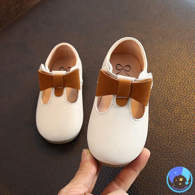 dudubaba-รองเท้าลําลอง-พื้นราบ-ผูกโบ-สําหรับเด็กผู้หญิง