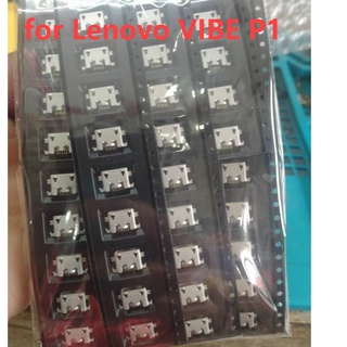 แจ็คไมโคร USB สําหรับ Lenovo VIBE P1 P1a42 P1c72 P1c58 10-50 ชิ้น