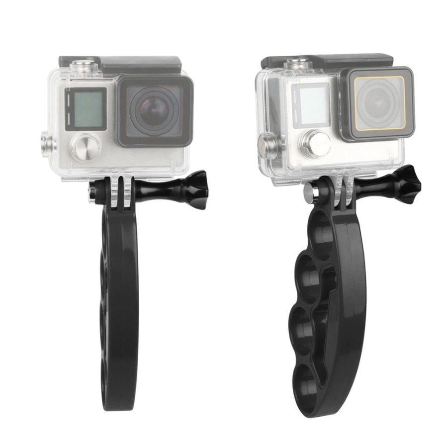 ขาจับ-gopro-ขาจับเซลฟี่-ขาตั้งกล้องเซลฟี่แบบถือ-handheld-knuckle-finger-grip-mount-selfie-accessory-for-action-cam