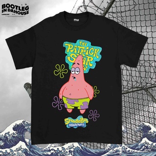 เสื้อยืด ลายการ์ตูน THE PATRICK STAR SPONGEBOB SQUAREPANTS - THE PATRICK STAR SPONGEBOB SQUAREPANTS VINTAGES-5XL