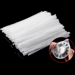 Eas 100pcs Bathroom Shower Drain Cover Net Bag Hair Prevent Filter Sink Strainers Ate