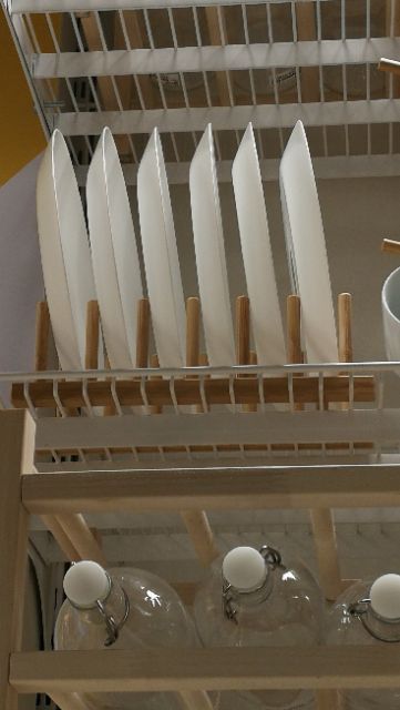 ikea-แท้-ขายถูกที่สุด-ที่คว่ำจาน-ไม้ไผ่-ที่วางจาน-ทำจากไม้ไผ่-อิเกีย