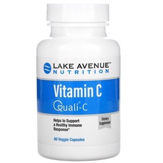 🇺🇸 Lake Avenue 🇺🇸 Vitamin C วิตามินซี 1000 mg ขนาด 60 Capsules กันหวัด ผิวแข็งแรง ทานกับคอลลาเจนเพื่อประสิทธิภาพสูงสุด