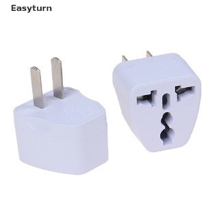 Easyturn อะแดปเตอร์ปลั๊ก Eu Uk Au เป็น Usa Ac สําหรับเดินทาง