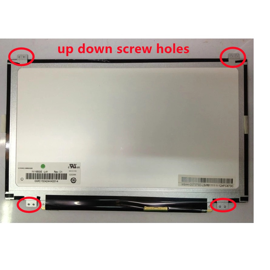หน้าจอ lcd 11.6 นิ้ว 40 พิน B116XW03 V.2 N116BGE-L41 N116BGE-L42 ...