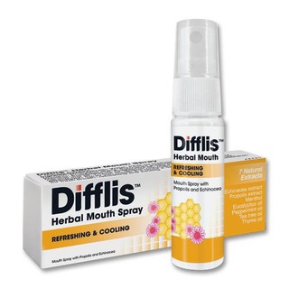 Propoliz Difflis Herbal Mouth Spray ดิฟฟลิส เฮอร์เบิ้ล เมาท์ สเปรย์ ขนาด 15 ml.