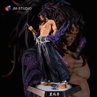Ghost Slayer สิบสอง Ghost Moon Series Black Death Mu Jiguoyuan Momentary No Yilang Hand-made รุ่น Ornament Statue