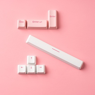 ภาพหน้าปกสินค้าGplanet PBT material 6.25u OEM height Pastel color keycaps ที่เกี่ยวข้อง