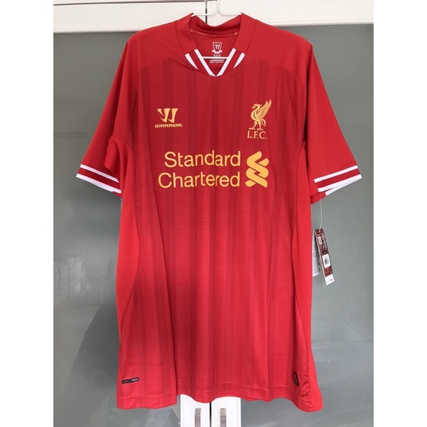 เสื้อแท้มือหนึ่ง(ตำหนิเฟล็กแตก) WARRIOR Liverpool Home Premier League ...