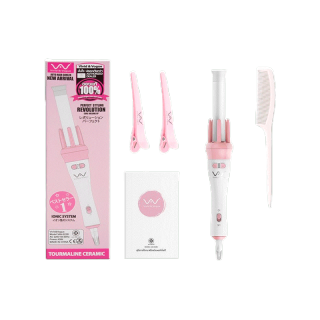 โปรโมชั่น : VividVogue แกนม้วนผมอัตโนมัติ ขนาดแกน28 แกน32MM ม้วนลอน ไอออนดูแลผม ผมลอน เครื่องม้วนผมอัตโนมัติ มอก.