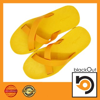 🔰 BlackOut Sling 🔰 รองเท้าแตะ แตะสวม พื้นเหลือง(หูทอง)