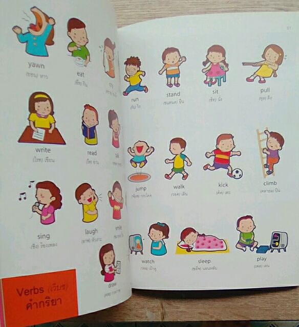 childrens-picture-dictionary-พจนานุกรม-สำหรับเด็ก-พจนานุกรมภาพ-ภาษา-อังกฤษ-ไทย