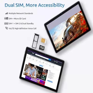 ภาพขนาดย่อของภาพหน้าปกสินค้าพร้อมส่ง แท็บเล็ต Huawei Tablet หน้าจอ 10.1 นิ้ว  Android 8.1 หนึ่งซิม 4G LTE WIFI Huawei Tablet X10 จากร้าน orange64_shop บน Shopee