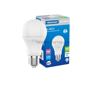 โปรโมชั่น : Megaman หลอดไฟแอลอีดี ไลท์ เซ็นเซอร์ 9วัตต์ แสงขาว LED light sensor 9w Daylight เซ็นเซอร์แสงสว่าง เปิด-ปิดเองอัตโนมัติ