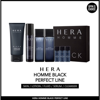[Ready to ship] HERA HOMME BLACK LINE(SKIN, LOTION, FLUID, CLEANSER, SET)