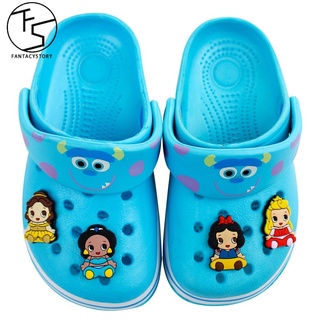 (50 โหมด) Disney Princess Crocs / Jibbitz Chinelo Cotton Crocs In Beautiful Pvc For Crocs รองเท้าแตะ Cotton Crocs In Beautiful For Crocs รองเท้า