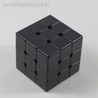 ลูกบาศก์ของรูบิค ☬۞Pure black/white third-order/fourth-order cube embryo (no sticker) &lt;