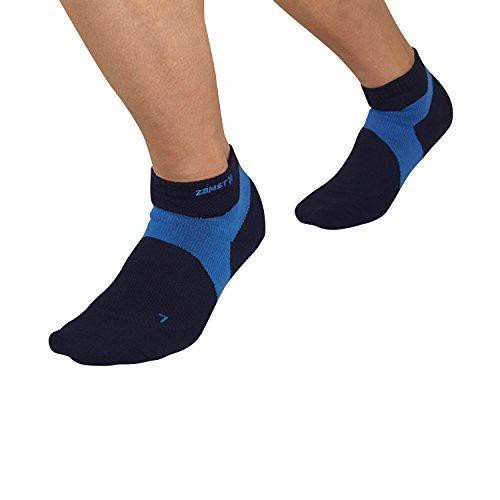 zamst-as-1-black-blue-sock-ถุงเท้า