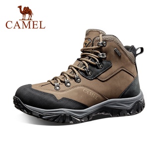 สินค้า Camel รองเท้าเดินป่า กลางแจ้ง สูง ทนต่อการสึกหรอ กันลื่น รองเท้ากันน้ํา