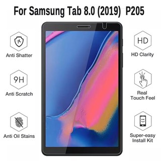 ฟิล์มกระจกนิรภัยสำหรับรุ่นSamsung Galaxy Tab A 8.0 P200/P205（2019） รุ่นมีปากกา