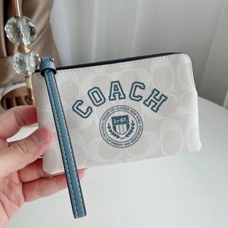 🎀 (สด-ผ่อน) คล้องมือ 1S COACH CB855 สีขาวซี สายฟ้า