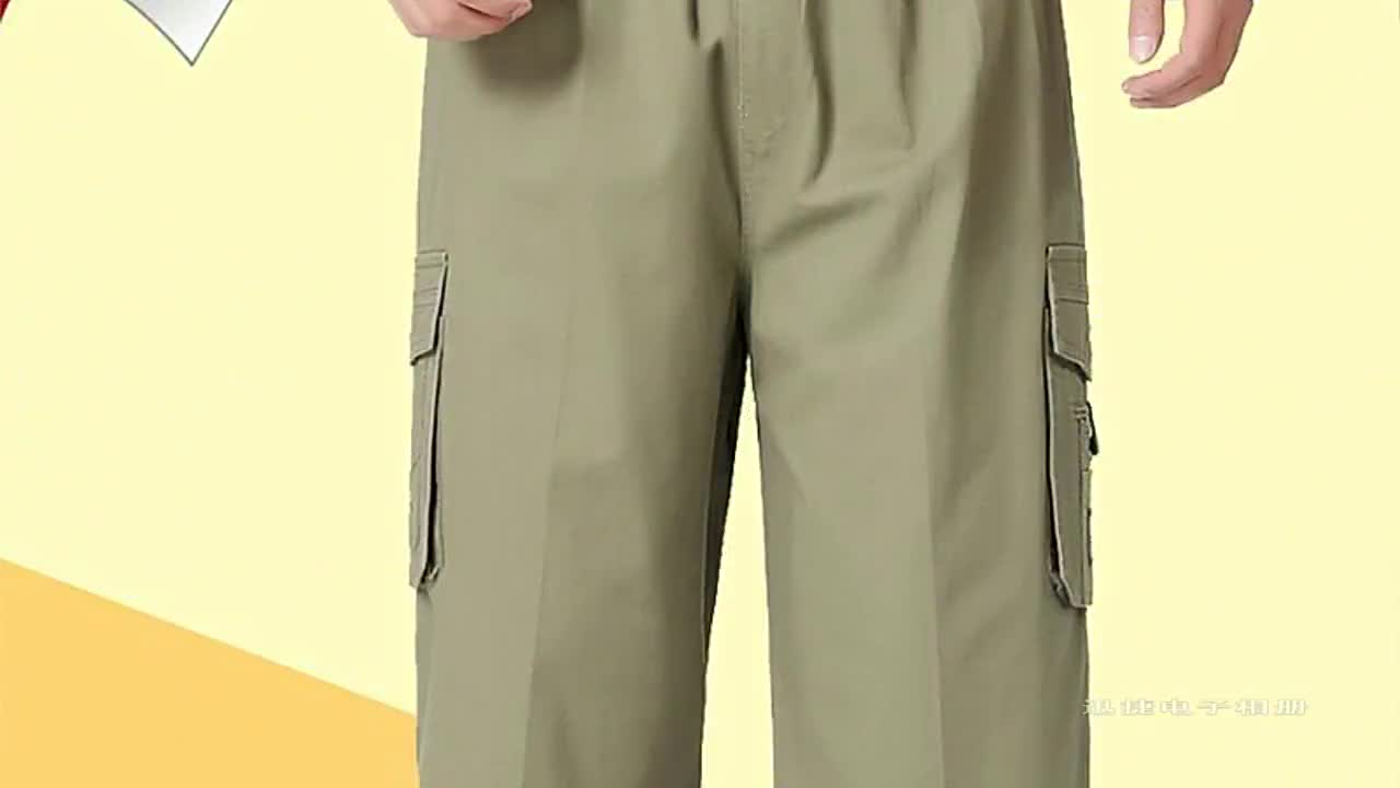 กางเกงสามส่วนเอวยางยืดมีเชือกรูด-ฟรี-ไซน์เอว28-36นิ้ว