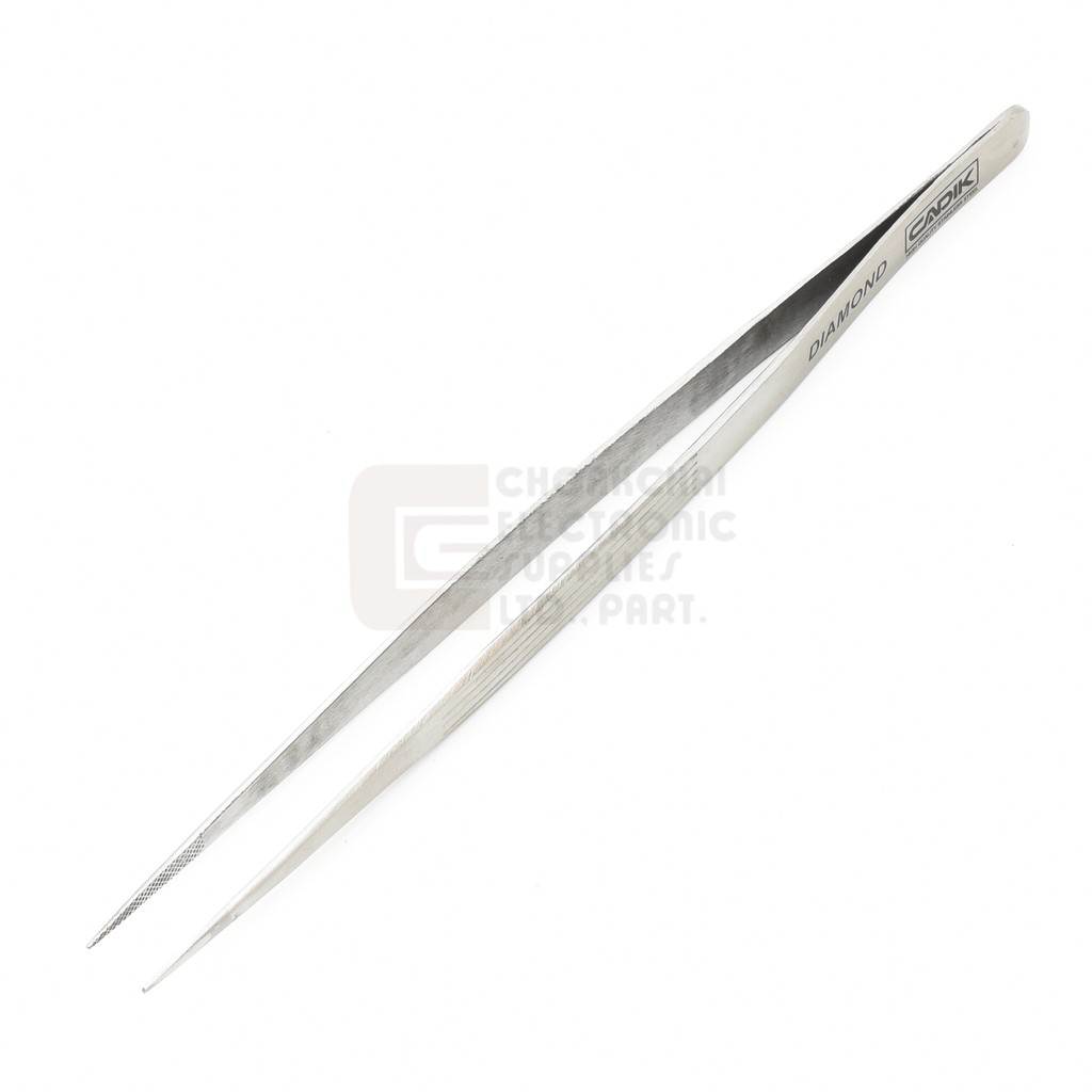 cadik-แหนบ-สแตนเลส-แบบแหลม-diamond-tweezers-stainless-steel-คุณภาพสูง