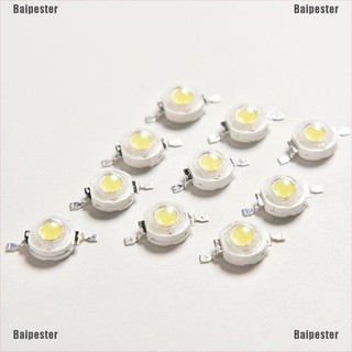 Baipester หลอดไฟ SMD สีขาว 10 วัตต์