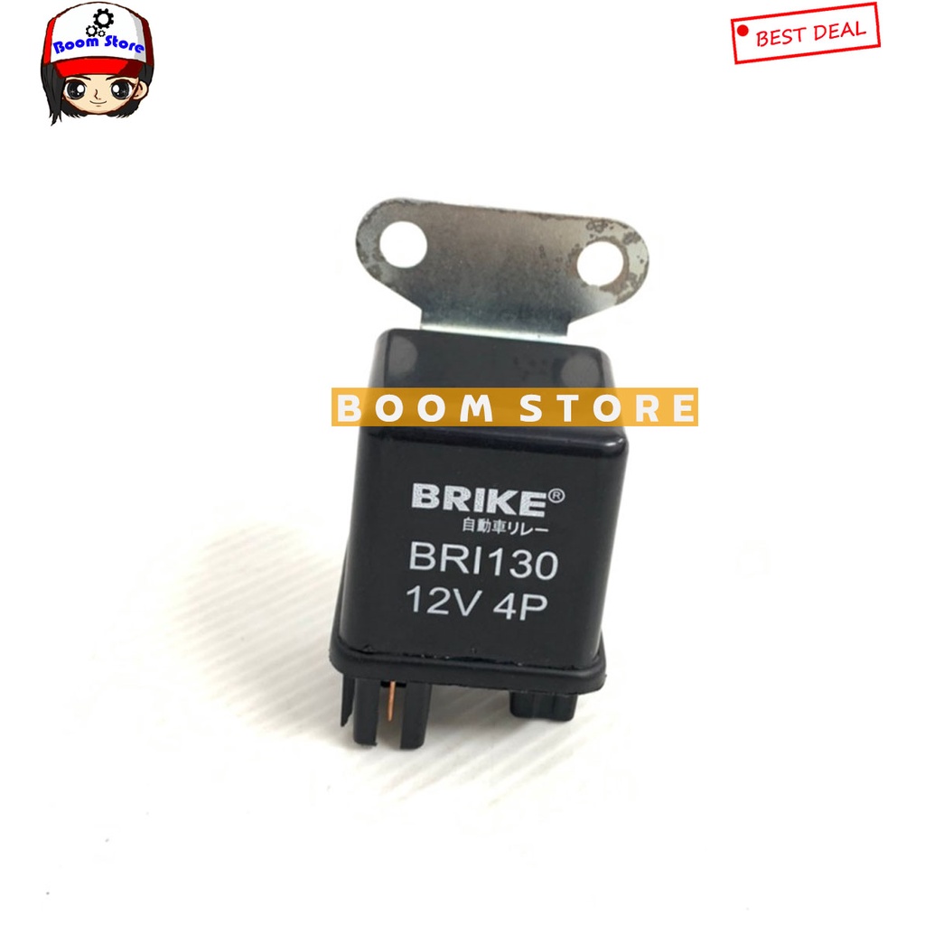 brike-รีเลย์หัวเผา-4-ขา-12v-ford-ranger-wl-mazda-fighter-kbz-tfr-รหัสสินค้า-bri130