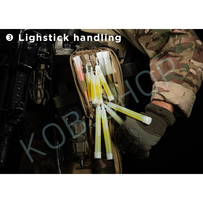 ภาพหน้าปกสินค้าแท่งเรืองแสง ตำรวจ ทหาร เดินป่า ดำน้ำ แท่งเรืองแสงฉุกเฉินอเนกประสงค์ Glow stick 6 นิ้ว (ส่งจากในไทย)
