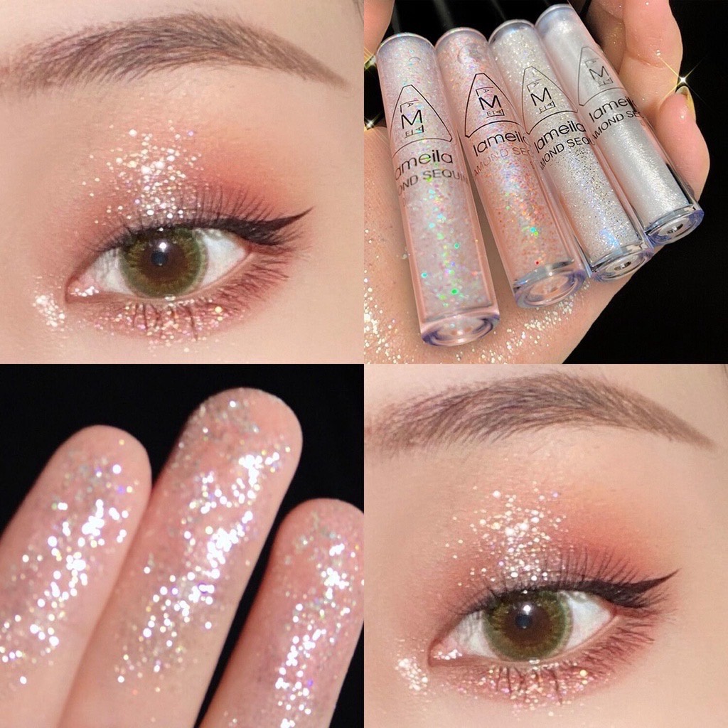 ภาพสินค้าM149 Lameila Liquid Eyeshadow อายแชโดว์กริตเตอร์แบบแท่ง เนื้อเจล จากร้าน narumon.k011 บน Shopee ภาพที่ 6