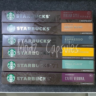 ภาพหน้าปกสินค้า[พร้อมส่ง] Starbucks Nespresso Capsules เนสเพลซโซ แคปซูล ที่เกี่ยวข้อง