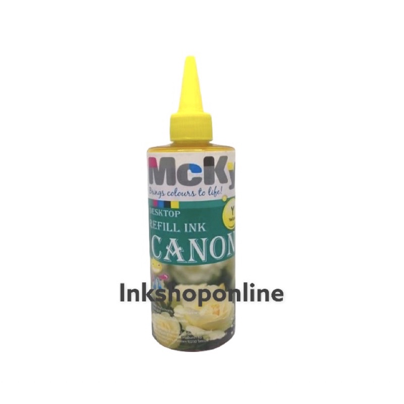MCKY CANON หมึก แคนนอน 250ml. ยี่ห้อ MCKY เติมแคนนอนได้ทุกรุ่น | Shopee ...